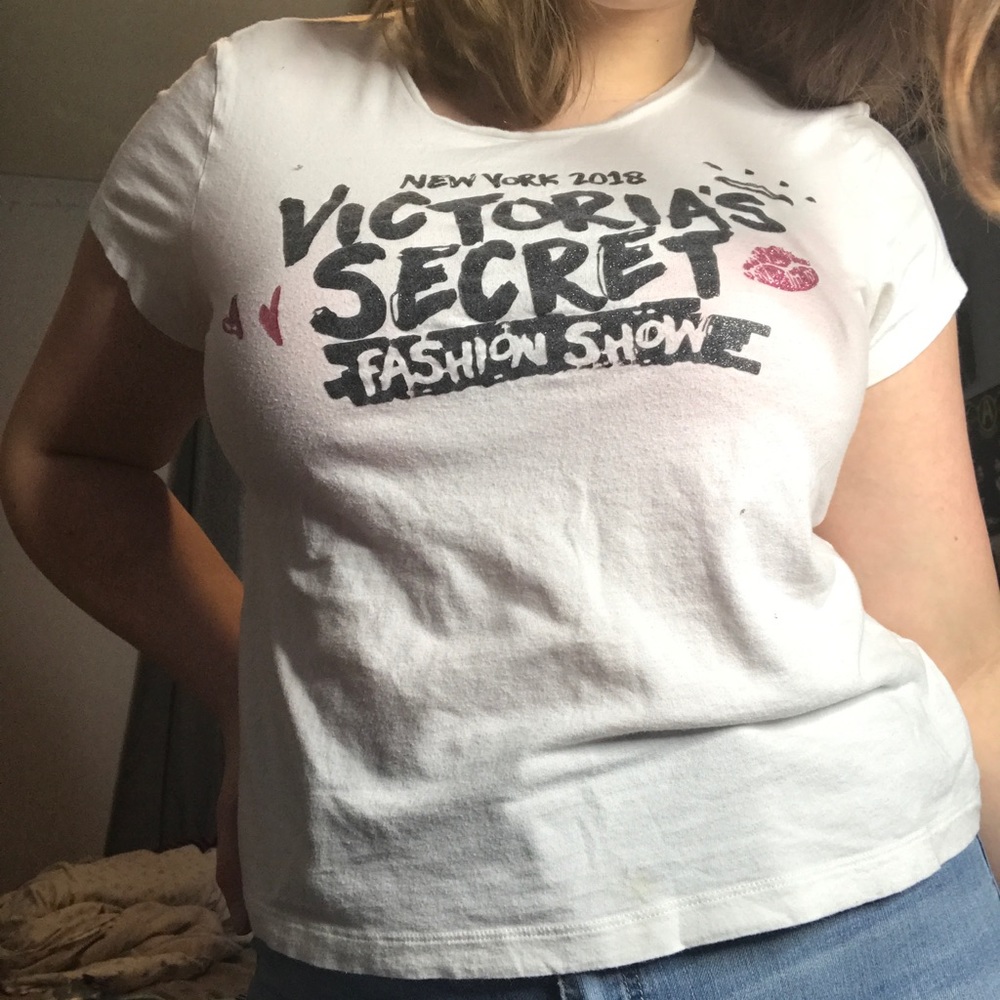 Victoria’s Secret pink shirt